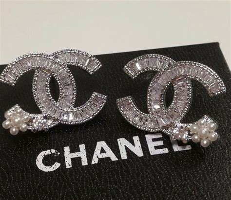 chanel cc earrings price list 2015|Chanel diamond earrings cc price.